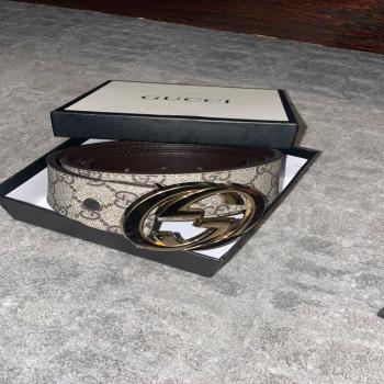 Gucci Louis Vuitton belts 