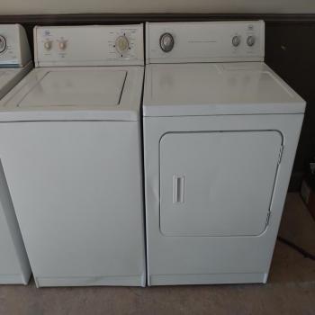 washer on the left