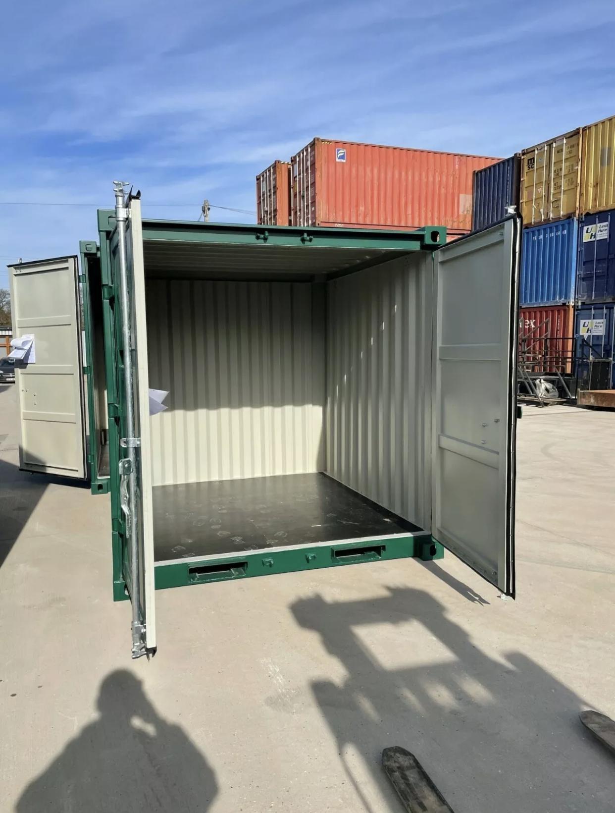 NEW 8ft Shipping container - From £2395 + VA