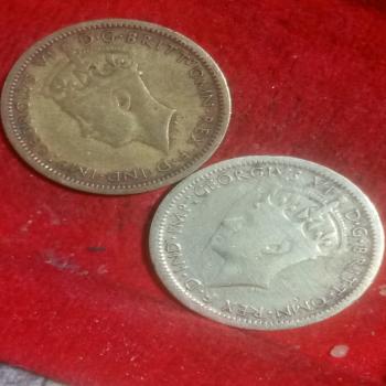 Two British west Africa coins