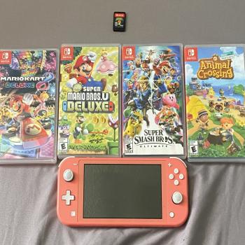 Nintendo Switchlite with games