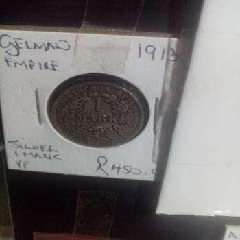 1913 German 1 mark