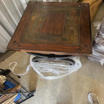 2 Iron Side Tables