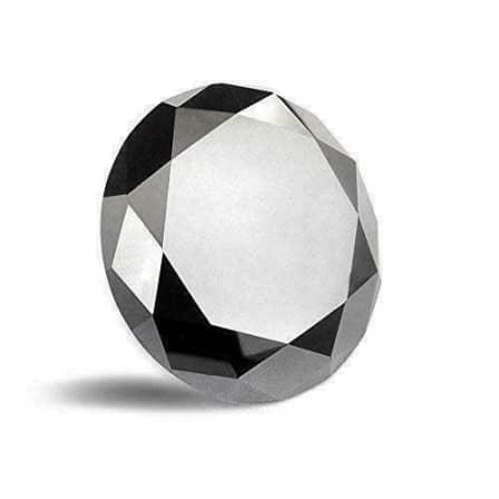 Certify 248.5ct Natural Black Diamond