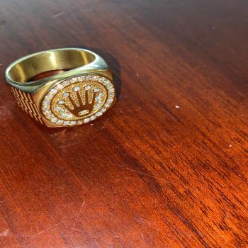 24Kt Gold VVS Diamond Ring 