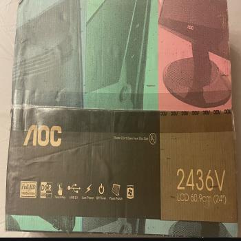 AOC 24” LCD GAMING MONITOR 