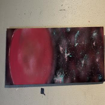 painting of outer space 