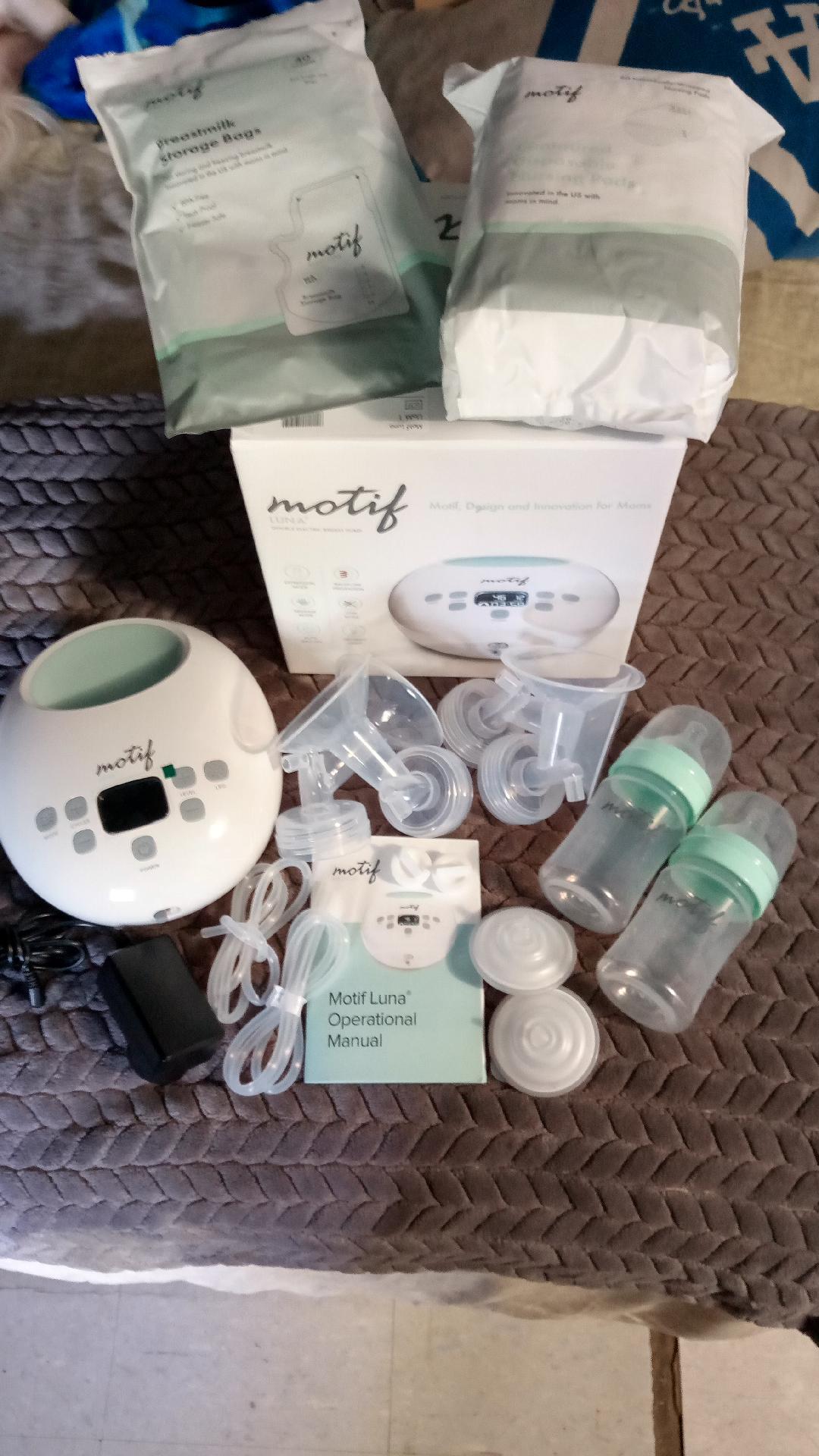 Motif Luna Double Electric Breast Pump Kit
