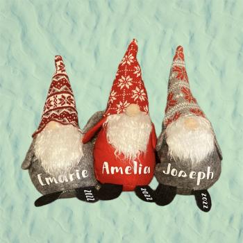 Personalized Christmas Gnomes