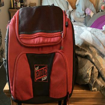 Marlboro back pack and cooler 