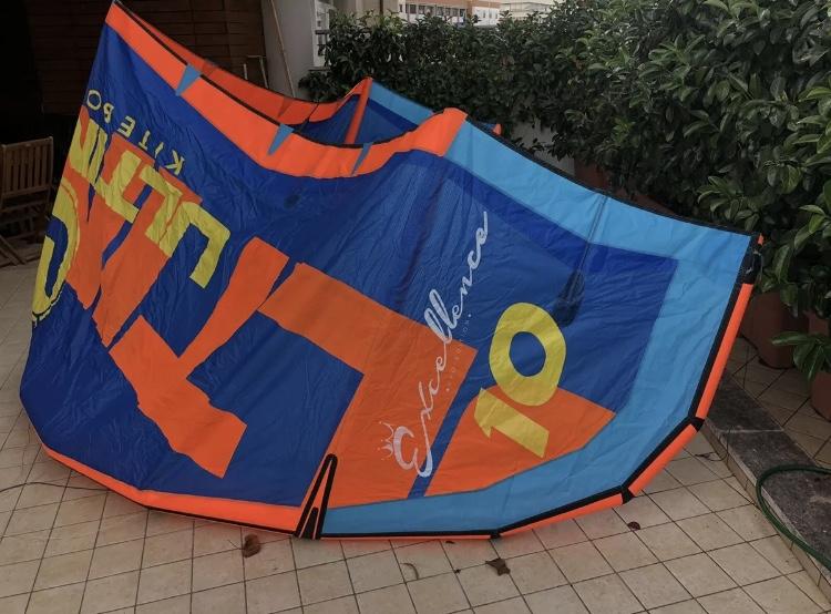 Kite Kitesurfing Ultimate Excellence 10m Bar Compl