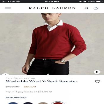 Ralph Lauren Polo Sweater.New!