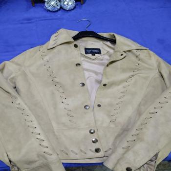 Modern leather jacket (ZHONGYILI FASHION) - for Wo