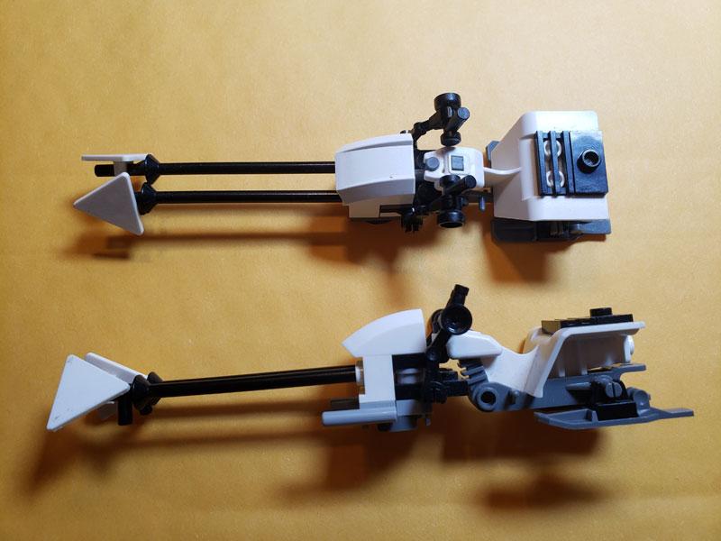 Two LEGO Snowtrooper Battle Pack Set 8084 Snow Spe