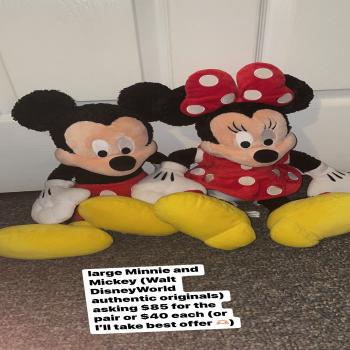 Authentic Minnie & Mickey 