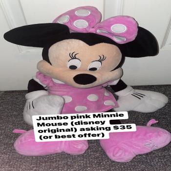 Pink Minnie Mouse 