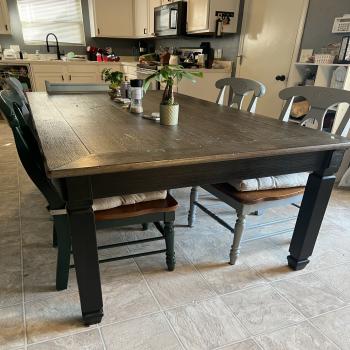 kitchen table with chairs