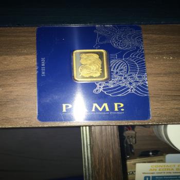 10 gram pamp gold bar 