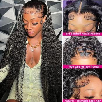  13x4 water wave HD Lace 30in