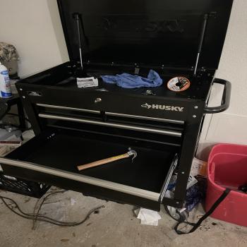 husky tool cart