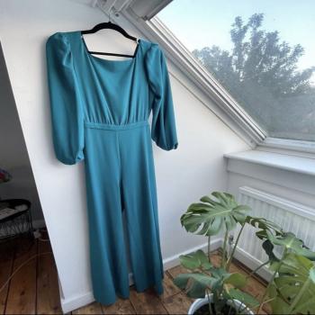 Lady Pipa green teal jumpsuit