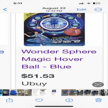 New Wonder Sphere hover ball