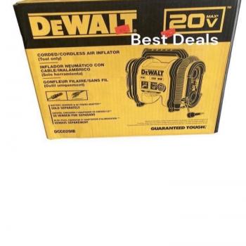 Dewaltcorded/cordless-Inflador