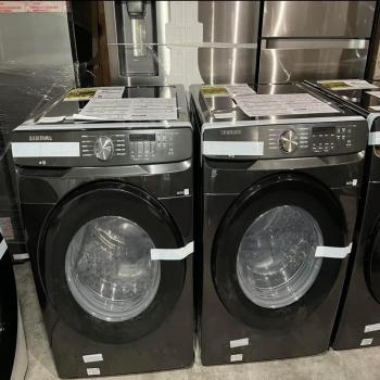Washer and dryer set