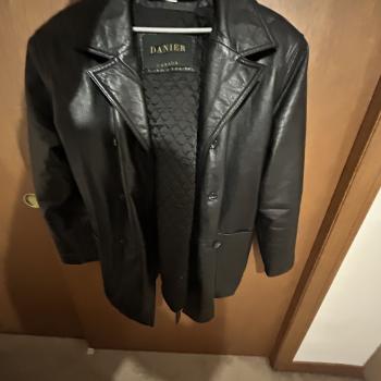 a leather jacket of danier