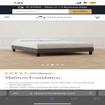 California king bed
