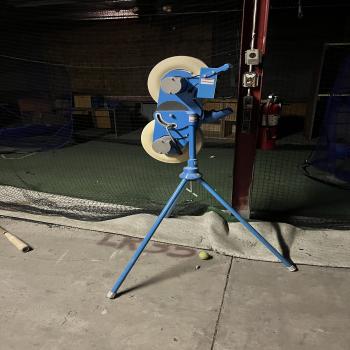 JUGS baseball pitching machine