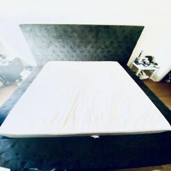king size bed with frame too..