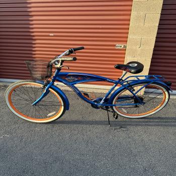 Blue Cruiser Bicycle