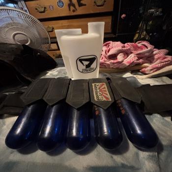 paint ball holder equipment 