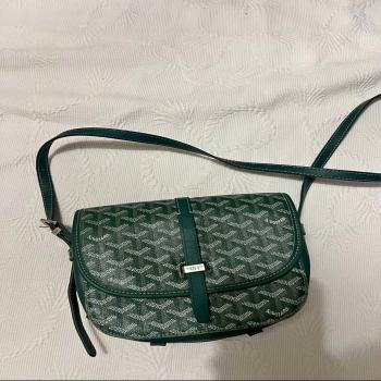 goyard Belvedere pm green 
