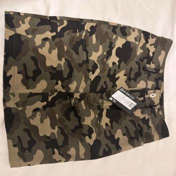 Pieces mini skirt
