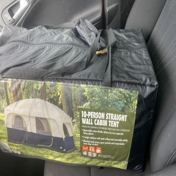 Cabin Tent 10-P Straight Wall