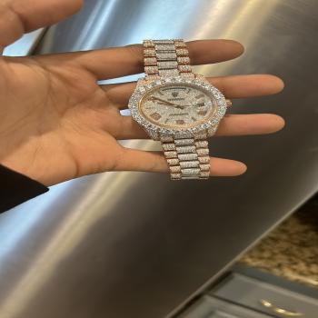 vvs moissanite watch