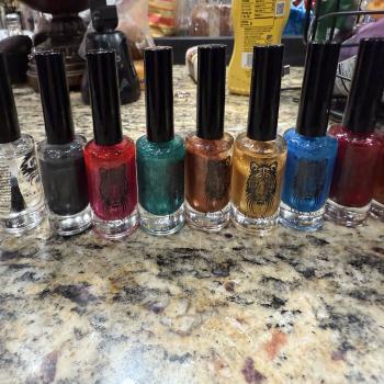 5 boxes of new nail polish