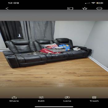 leather couch