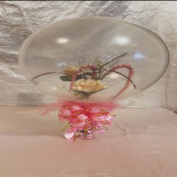 Stuff Balloon With Flowers