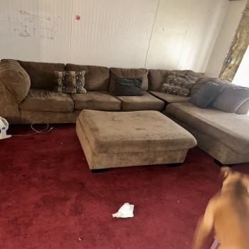 full set couch with foot rest