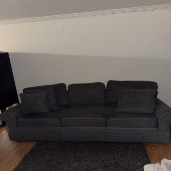 grey couch 