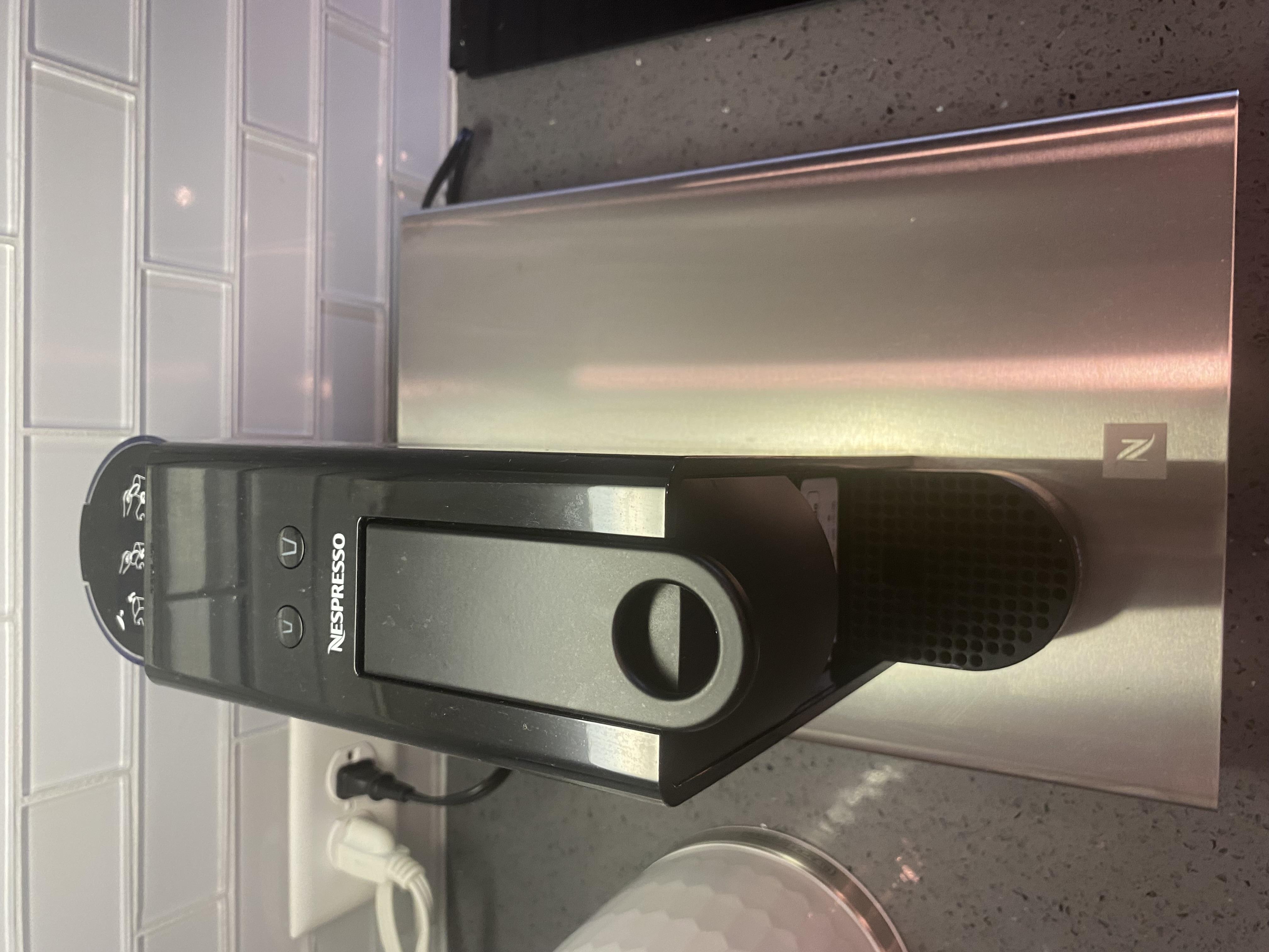 New nespresso coffee machine