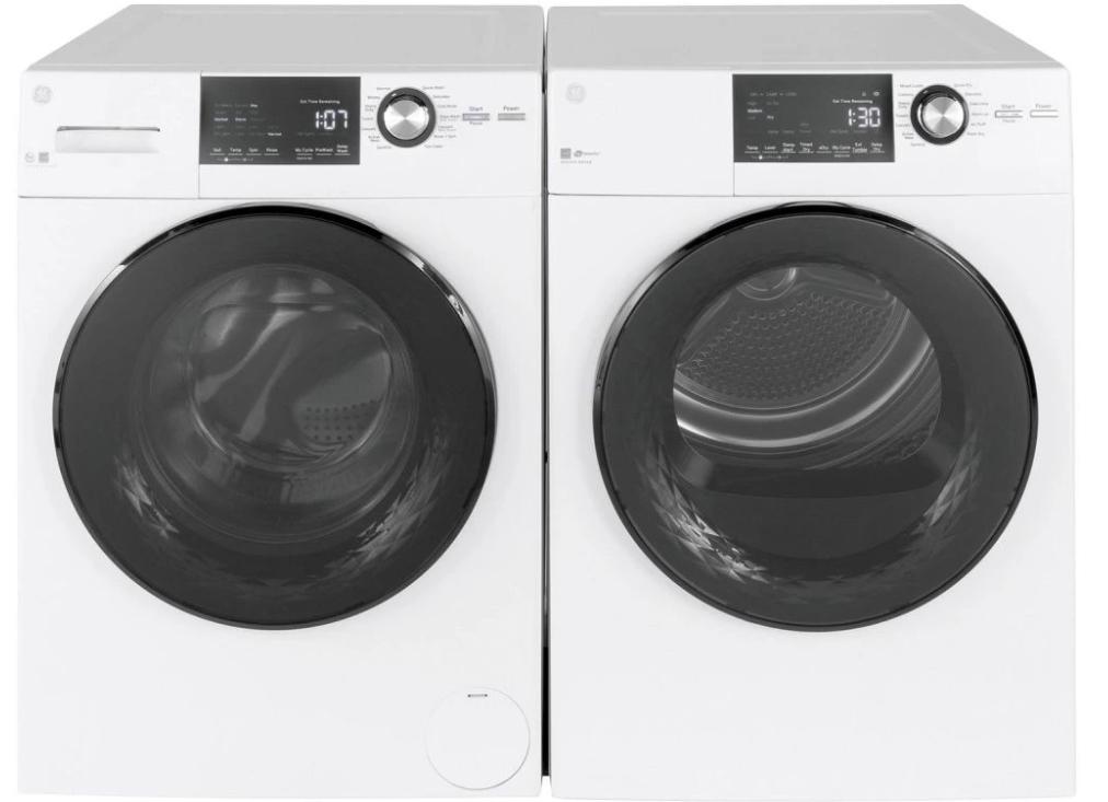 GE front load washer and dryer