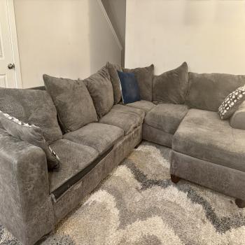 Sectional Couch (Bed Inside)