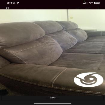dual recliner sofa