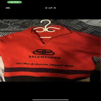 Balenciaga rive gauche sweater