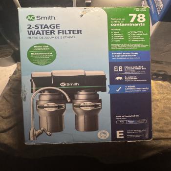  A.O smith water filter 