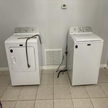 Maytag washer and dryer